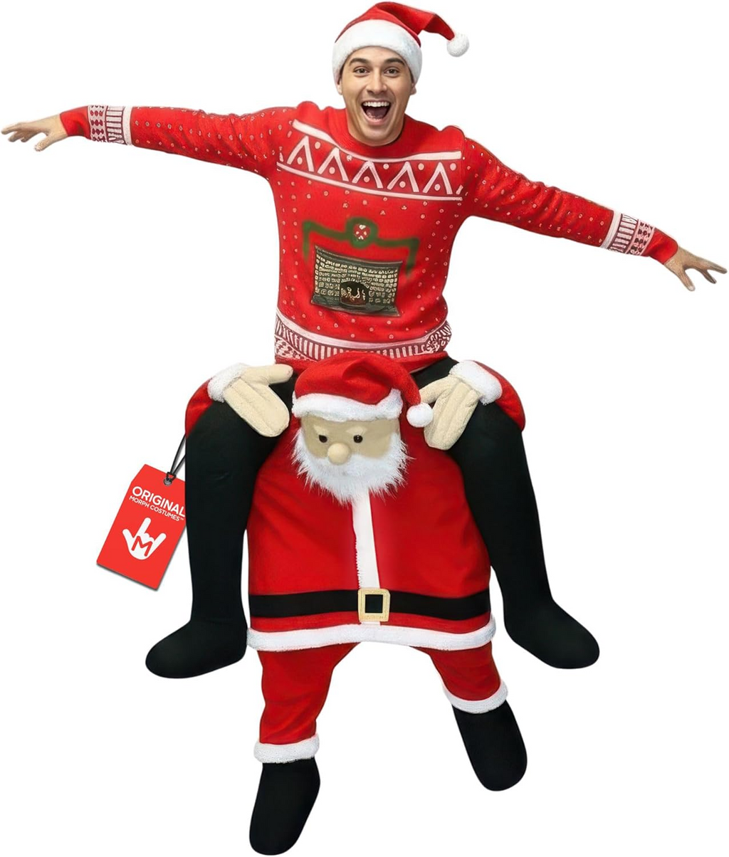 Morph Santa Piggyback Costume