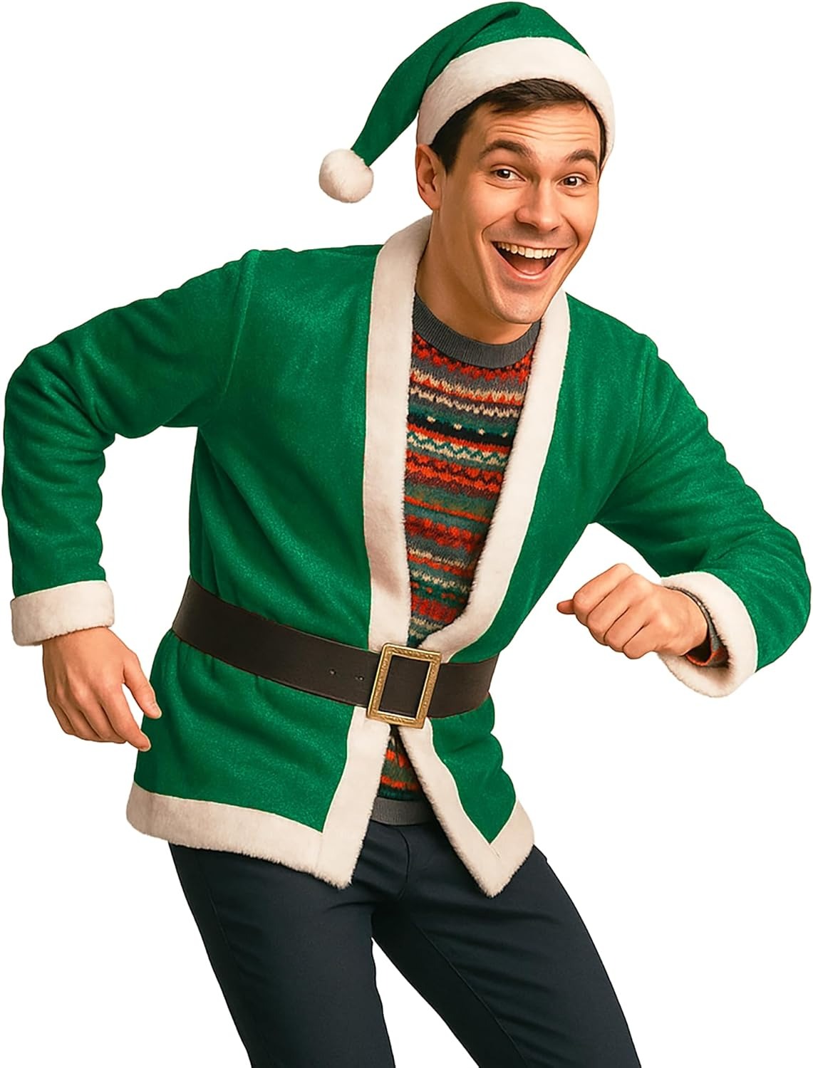 A Sunnywood Party Santa Costume Jacket,