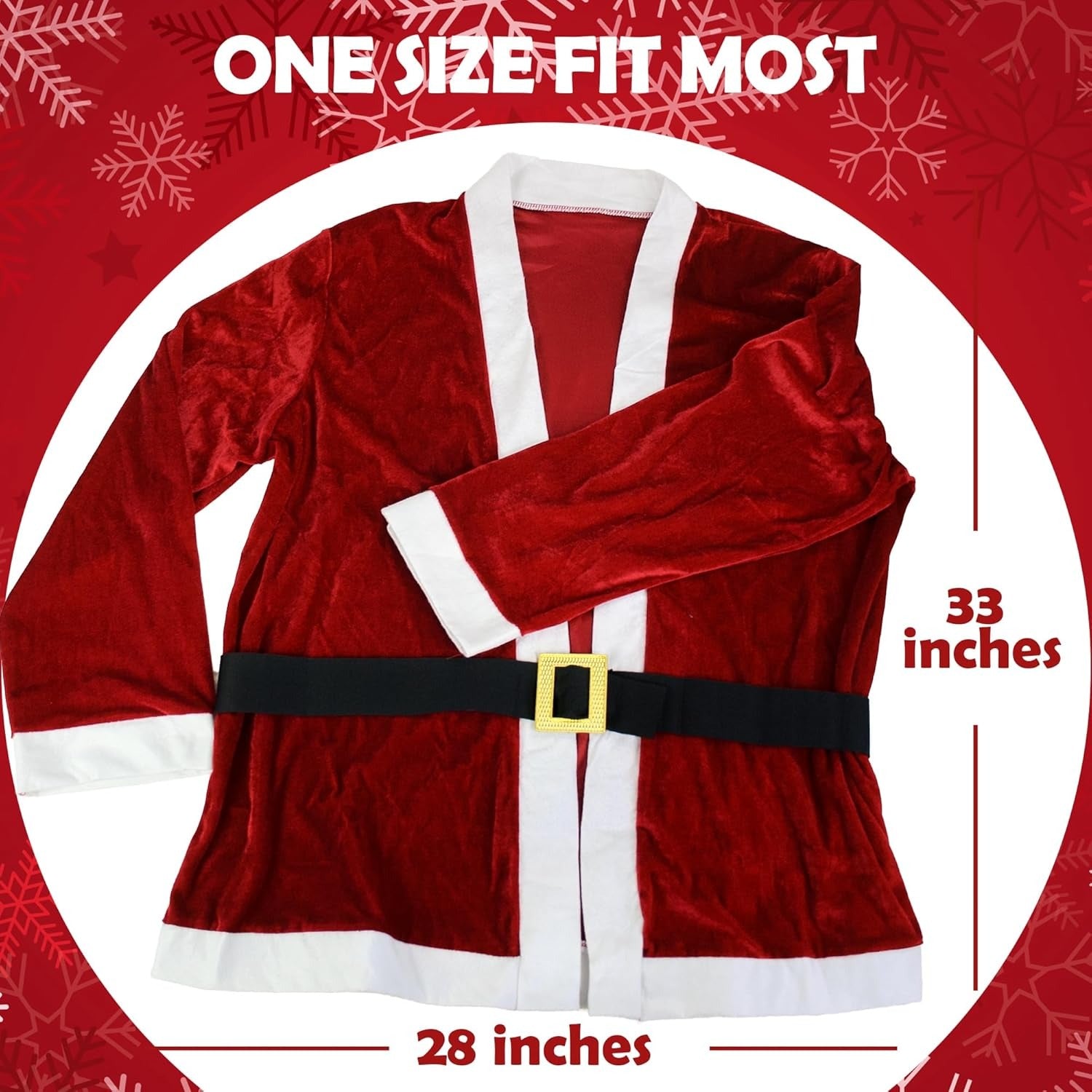 A Sunnywood Party Santa Costume Jacket,