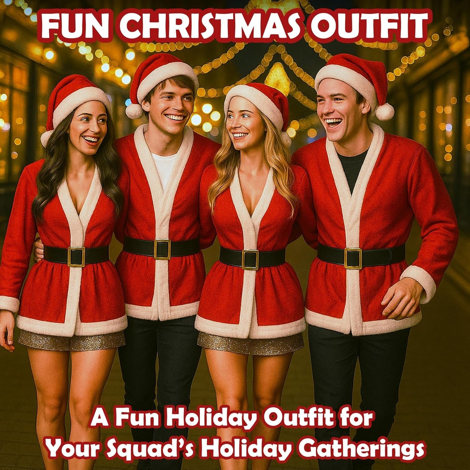 A Sunnywood Party Santa Costume Jacket,