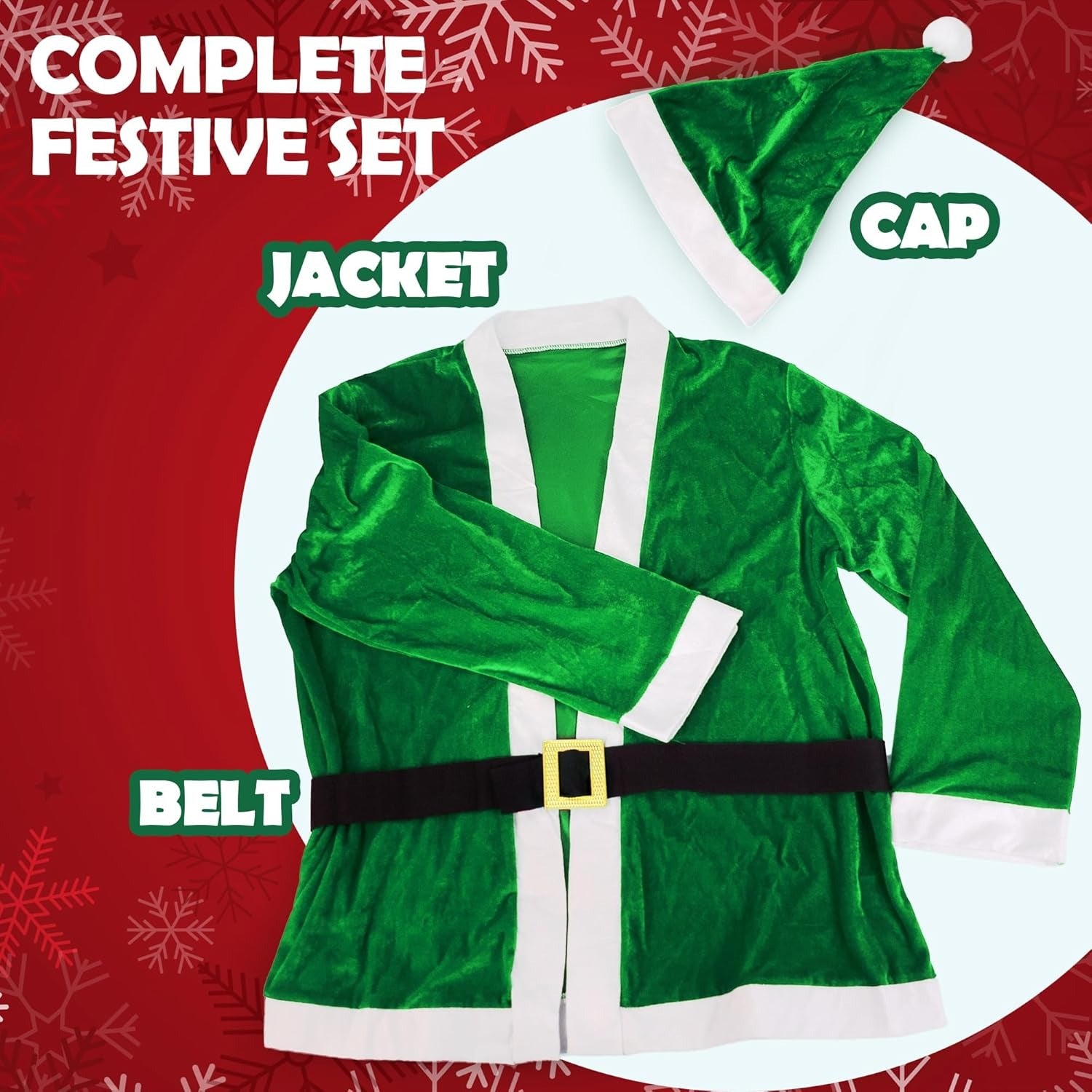 A Sunnywood Party Santa Costume Jacket,