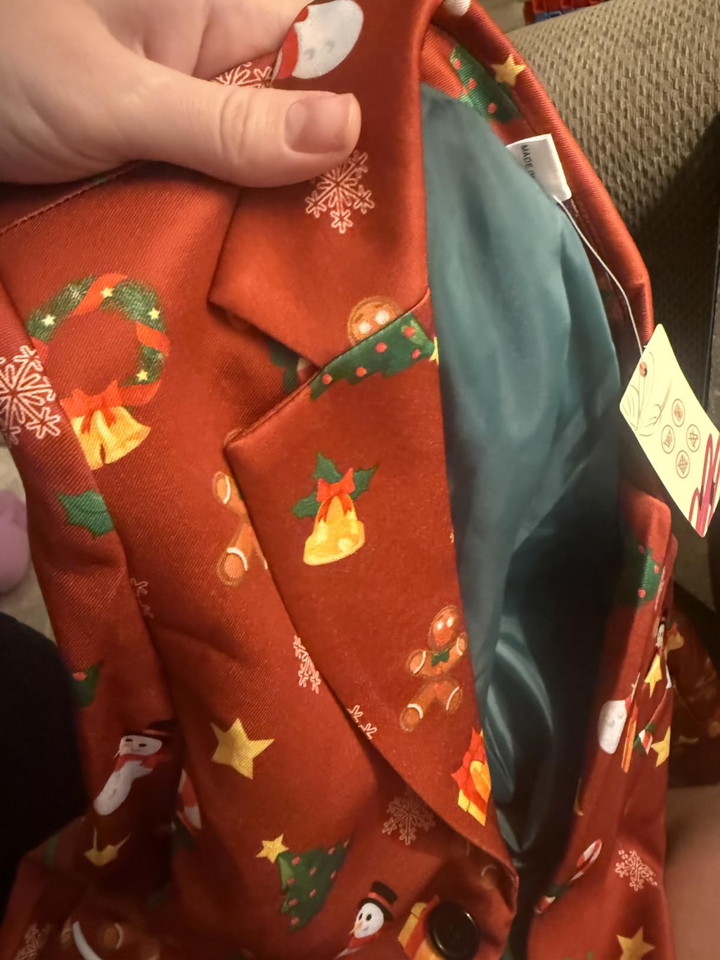 Kids Christmas Suits for Boys 4 Piece Including Jacket